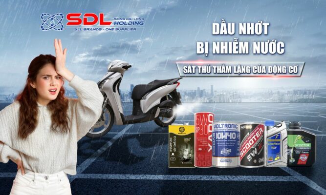 Dầu nhớt bị nhiễm nước sát thủ thầm lặng của động cơ