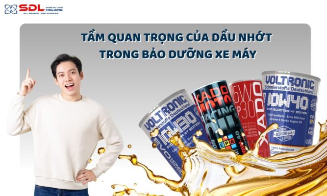 Tầm quan trọng của nhớt chất lượng cho xe máy trong bảo dưỡng
