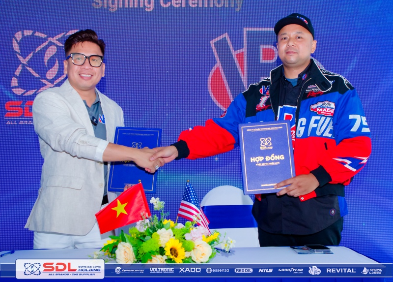 Song Đại Long chính thức trở thành đối tác chiến lược của VP Racing